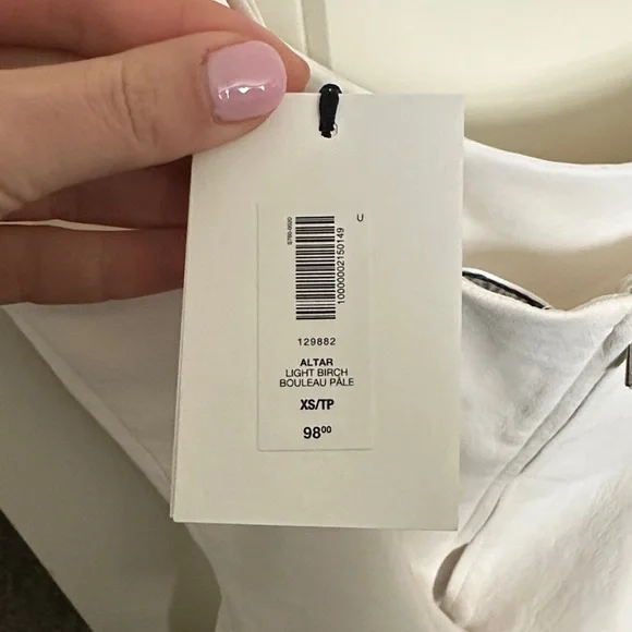 Aritzia Altar Bustier - Crepette™ in birch NWT - Picture 5 of 5